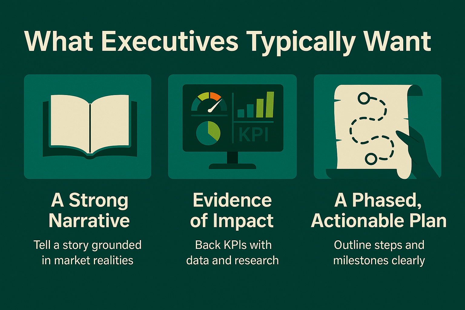 what execs typically want