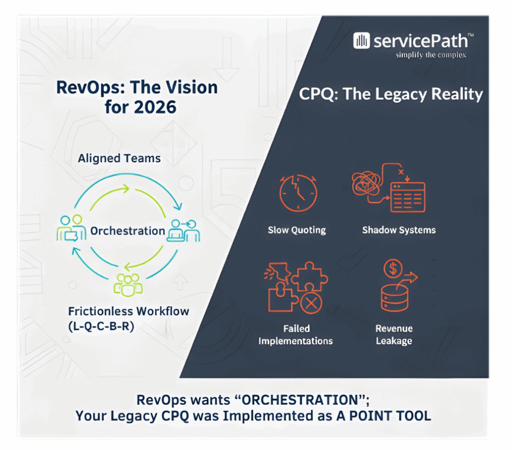 revops vision vs legacy cpq reality
