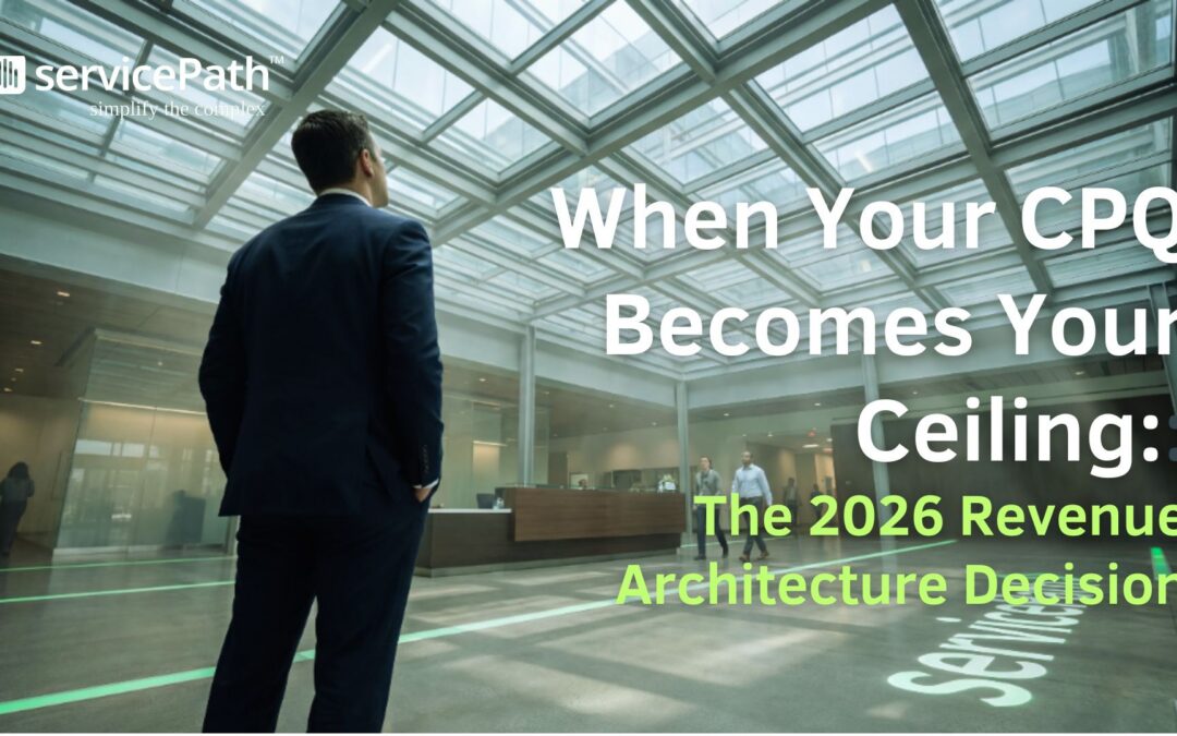 When Your CPQ Becomes Your Ceiling: The 2026 Revenue Architecture Decision